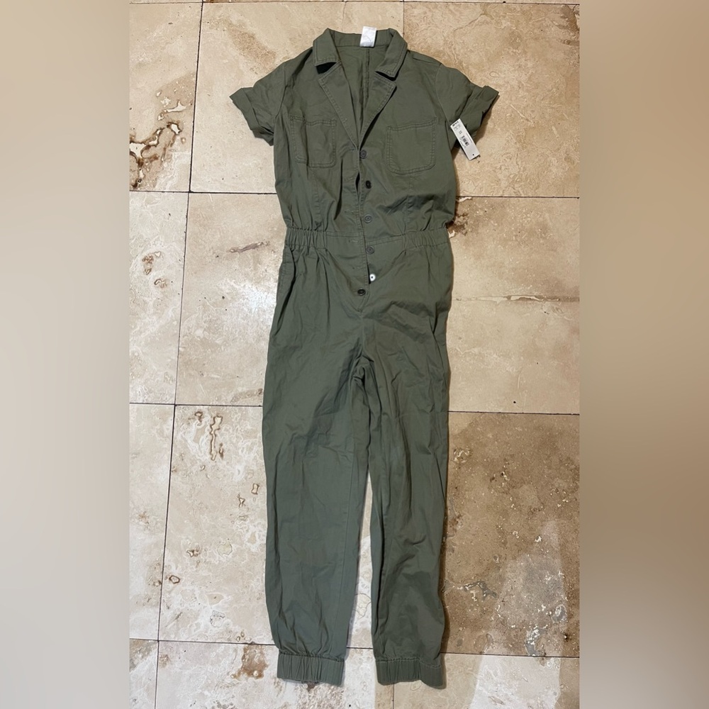 No Boundaries Sage Green Collared Top